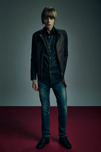 Cotton Poly Plain Weave L/S Shirt - BLACK