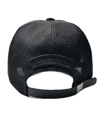 STRUM デザイナーカスタムメイド ゴートスエード レザーメッシュキャップ "LOST" Ver.1