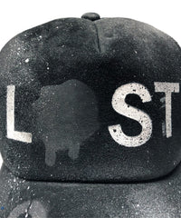 STRUM デザイナーカスタムメイド ゴートスエード レザーメッシュキャップ "LOST" Ver.1