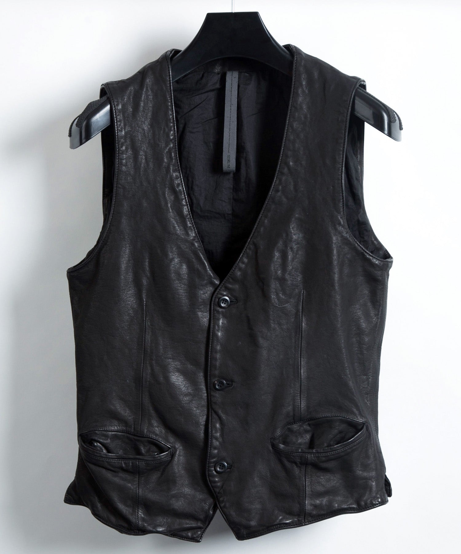 Load image into Gallery viewer, Domestic Vegetable Full Tanned Steer hide Garment Dyed Leather Vest