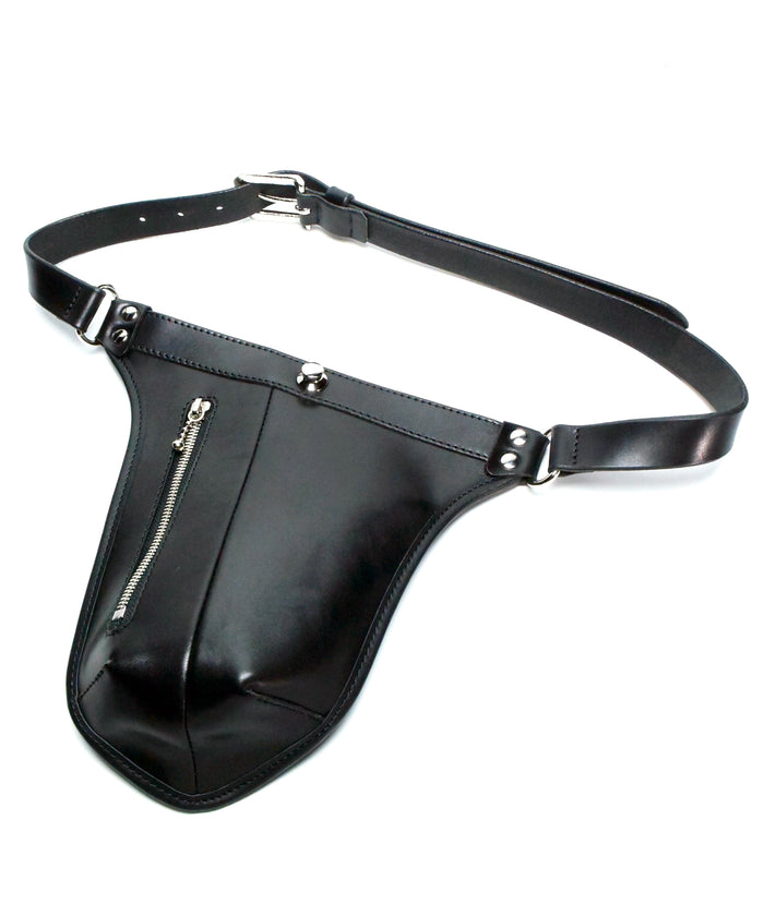 Domestic Vegetable Full Tanned Steer hide Waist Bag