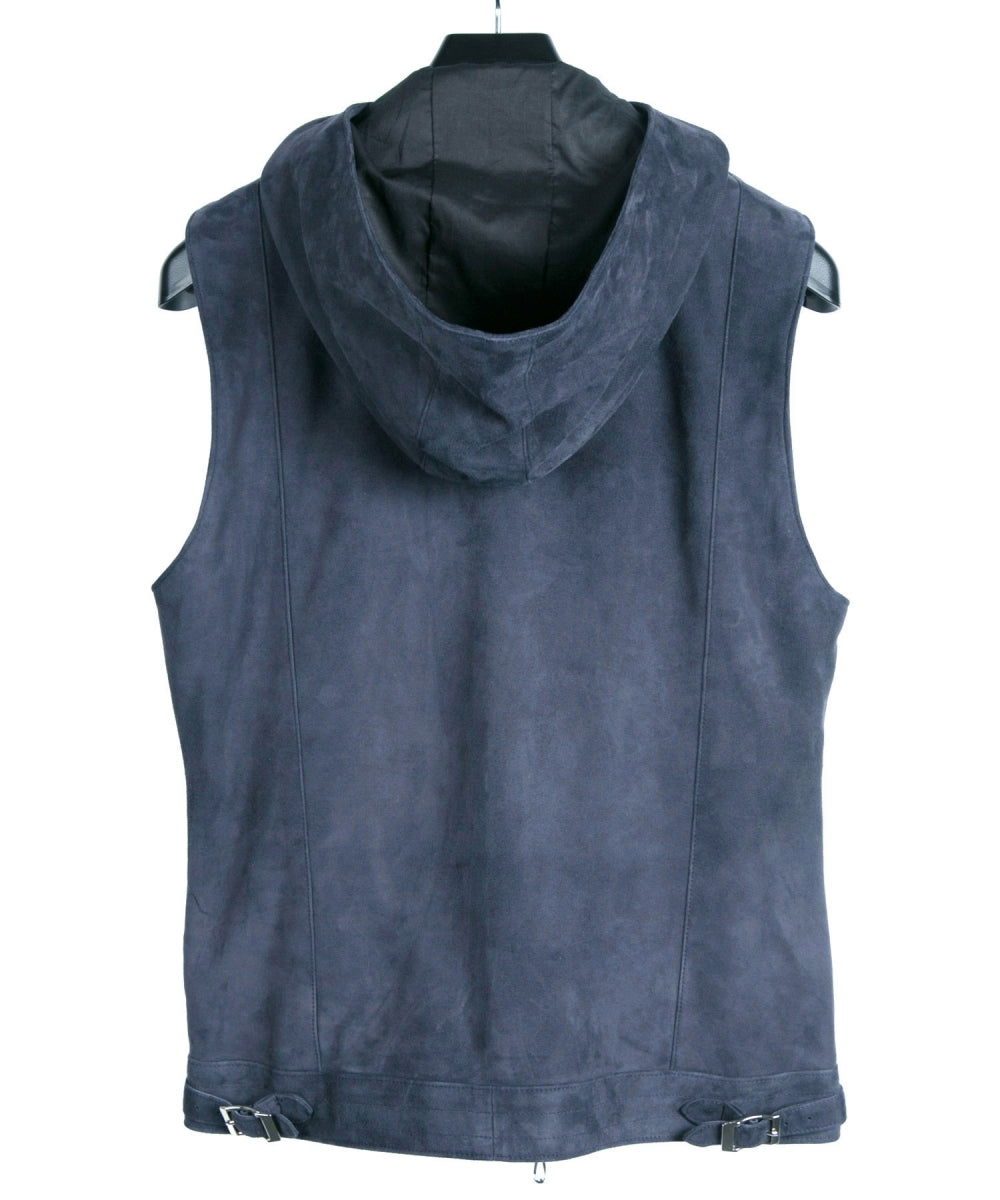 Load image into Gallery viewer, Highland Lamb Silky Suede Hoody Vest