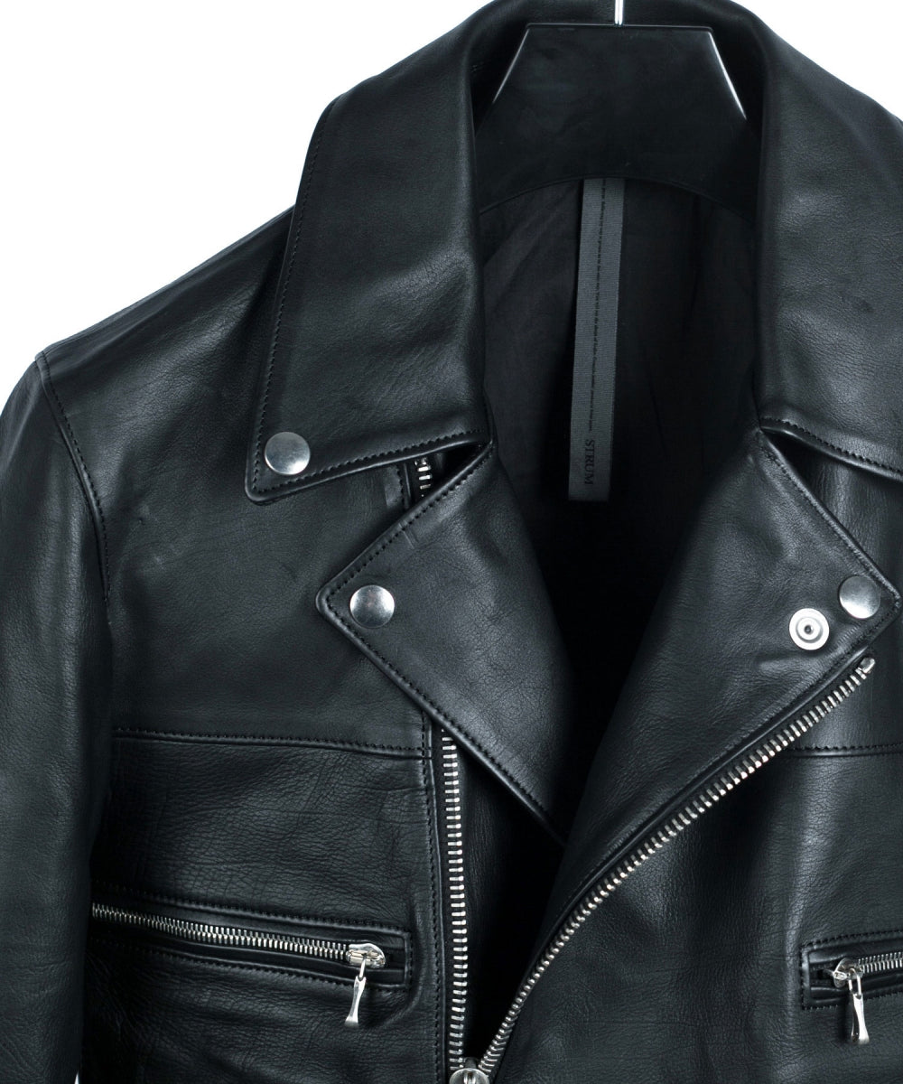 Load image into Gallery viewer, Domestic Calf Skin Double Riders Jacket
