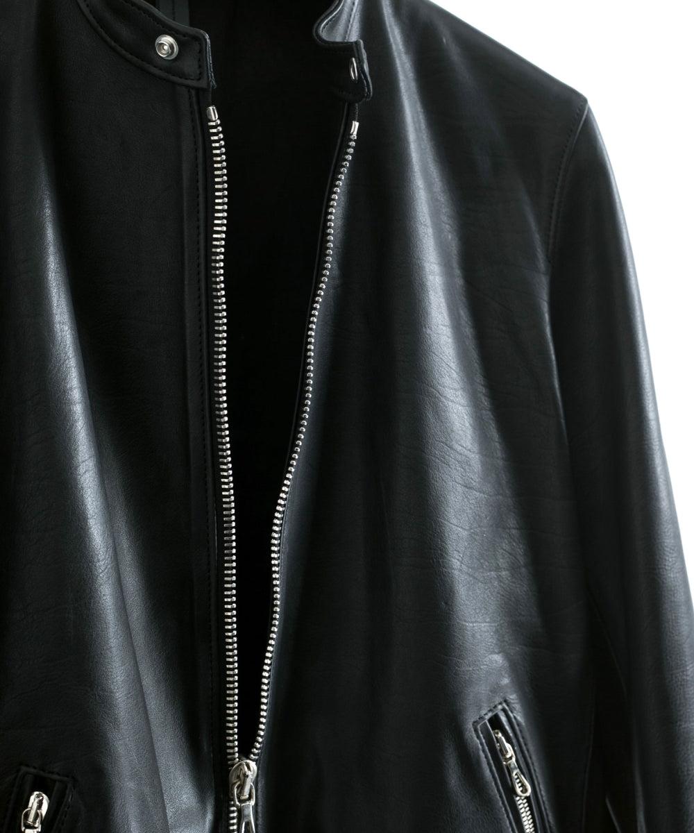 地生オイルカーフ シングルライダースジャケット – STRUM OFFICIAL