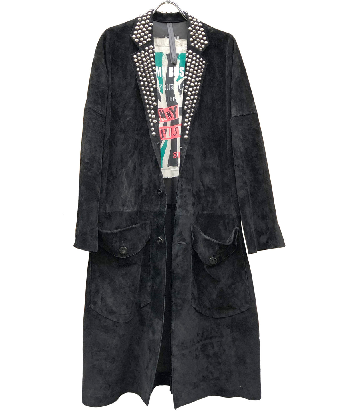 STRUM x JOHNNY BUSINESS Domestic Calf Suede Overcoat Type.JB