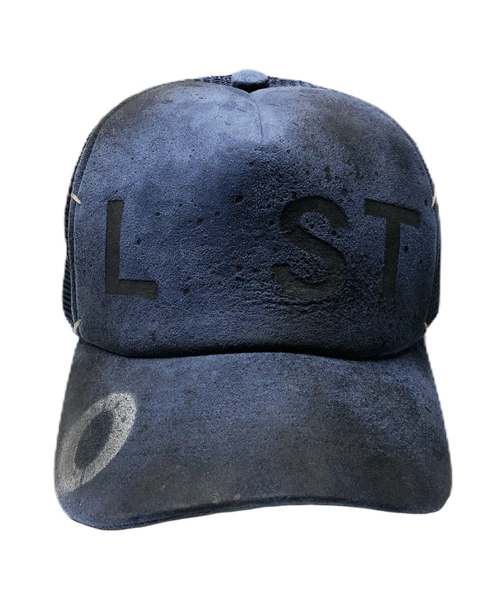 STRUM Designer's Custom Made Goat Suede Leather Mesh Cap "LOST" Ver.3