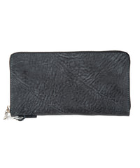 [Session] Italian Shoulder Round Wallet / Gray