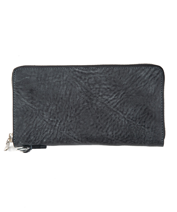 [Session] Italian Shoulder Round Wallet / Gray