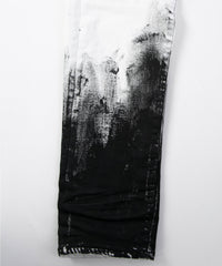 STRUM x DeeTA Double Core Stretch Denim Pants / White