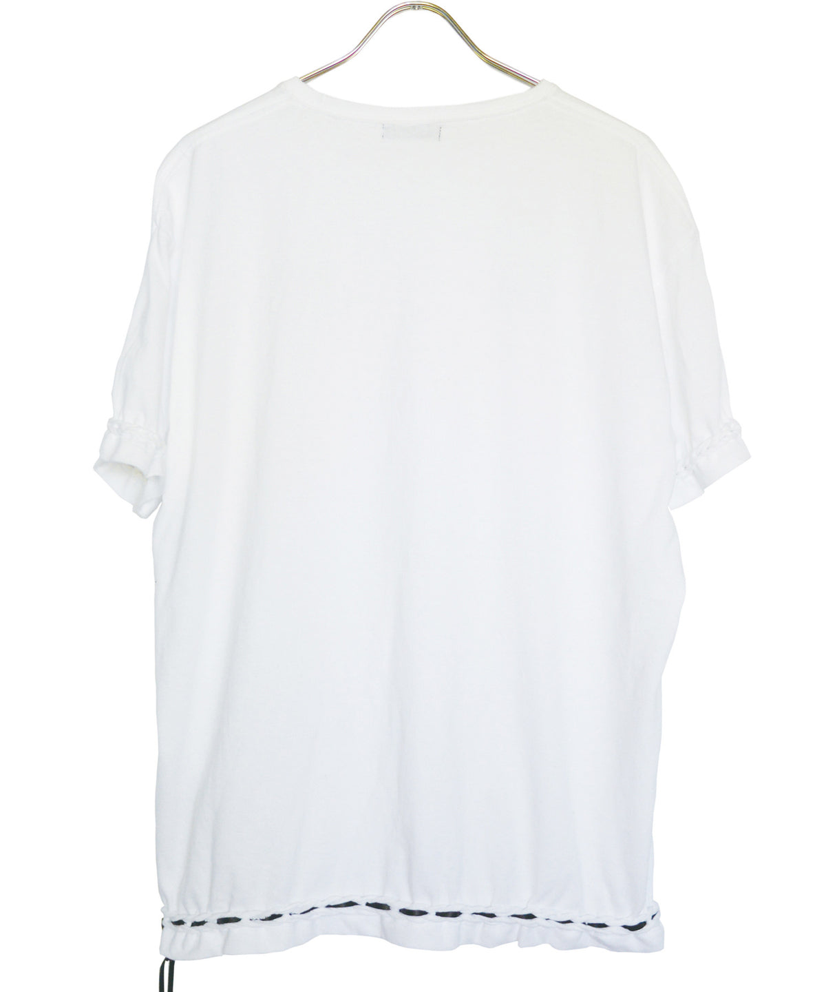 STRUM x JOHNNY BUSINESS "Destroy and Strumming" T-shirt / White