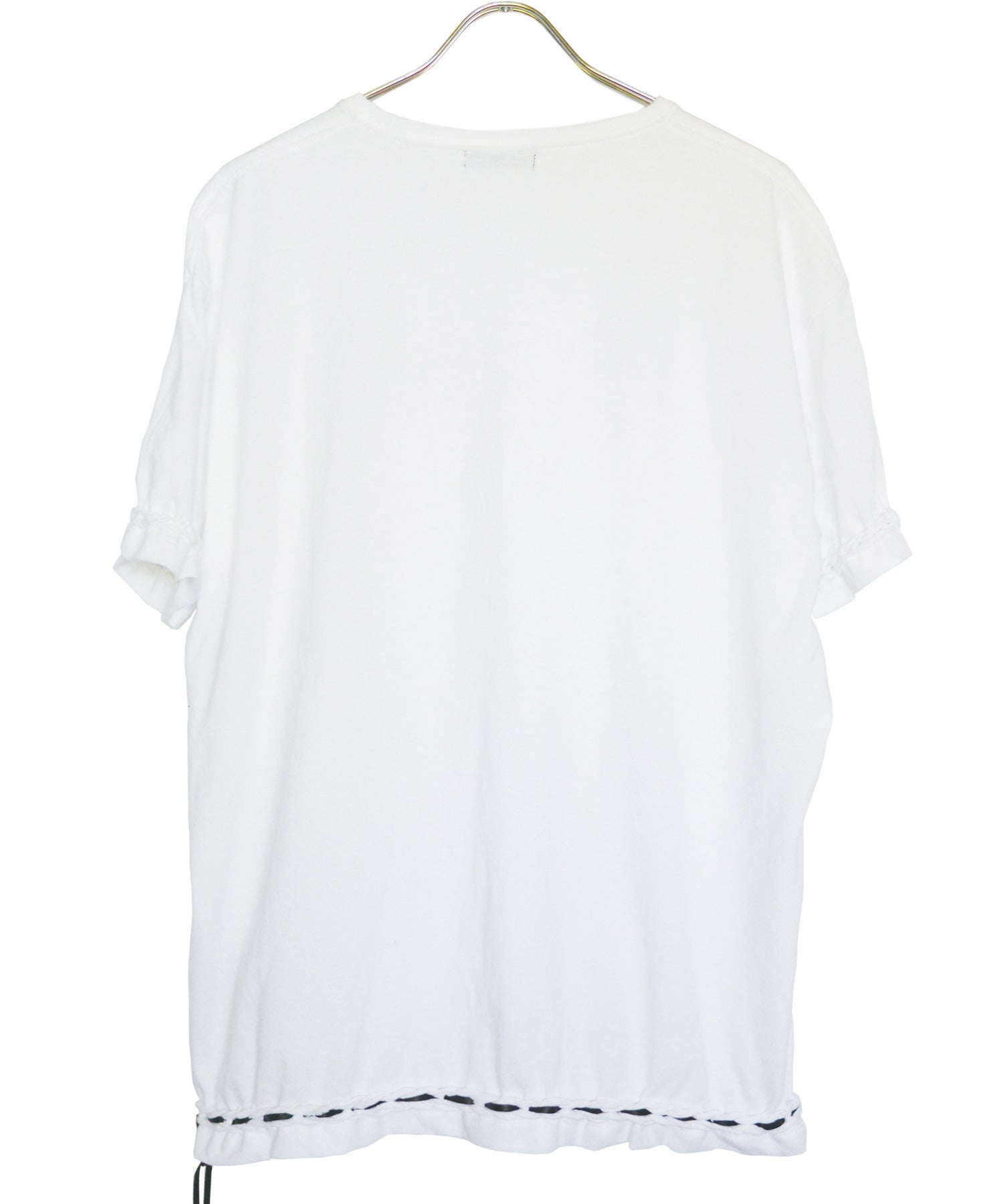 Load image into Gallery viewer, STRUM x JOHNNY BUSINESS &quot;Destroy and Strumming&quot; T-shirt / White