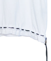 STRUM x JOHNNY BUSINESS "Destroy and Strumming" T-shirt / White