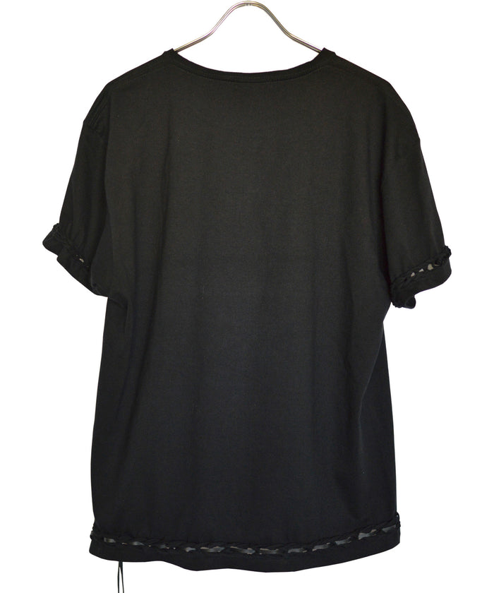 STRUM × JOHNNY BUSINESS『Destroy and Strumming』Tシャツ - ブラック