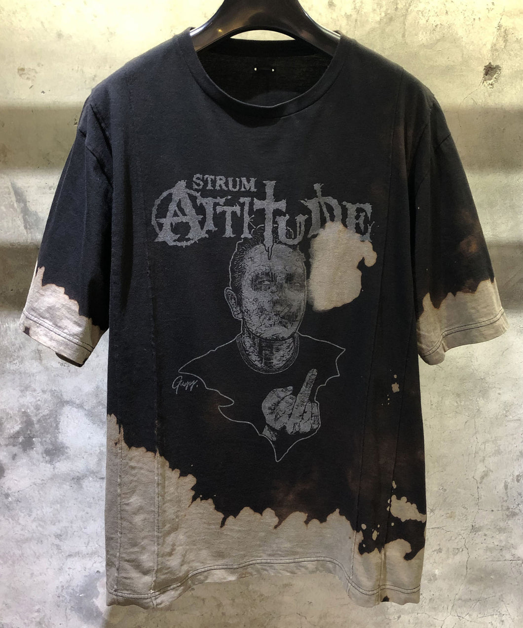 【STRUM ATTITUDE】『You Fuck’in rock 』Zombie T Shirts - Black