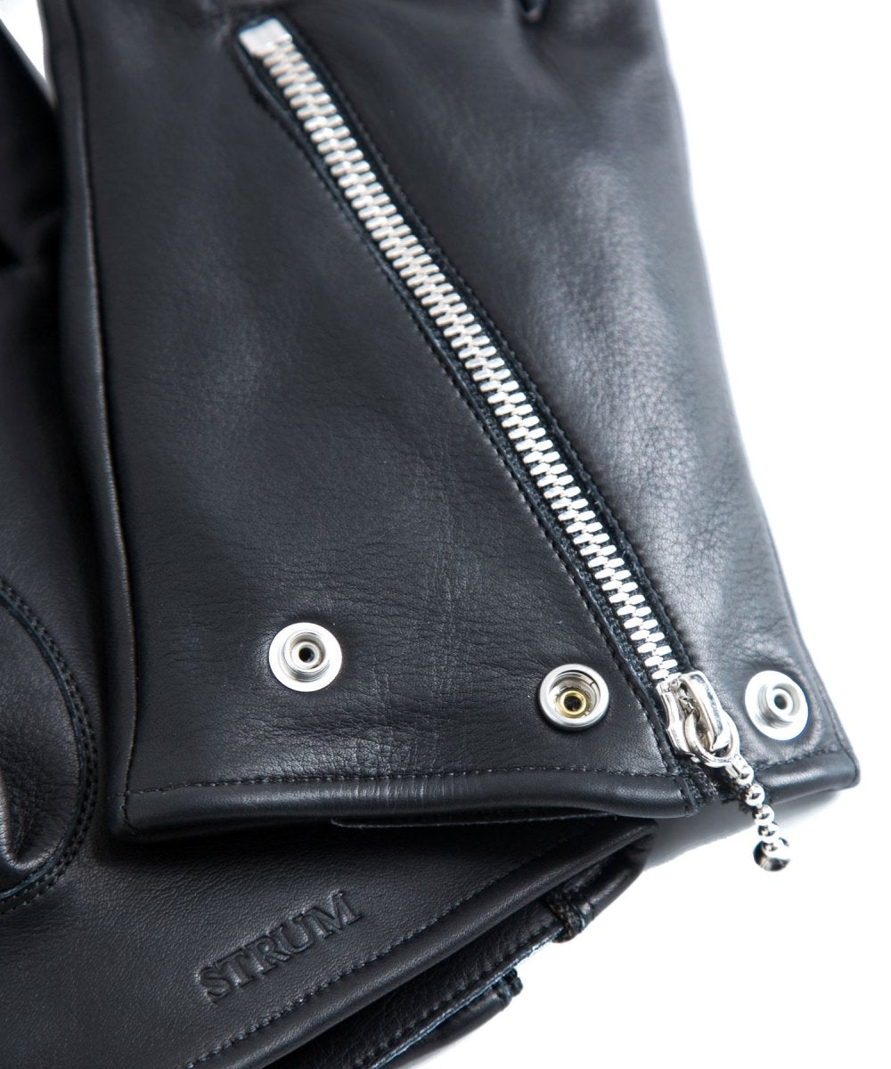 ジャパンカウハイド ソフト素上げ HIGH GEAR ライダースグローブ