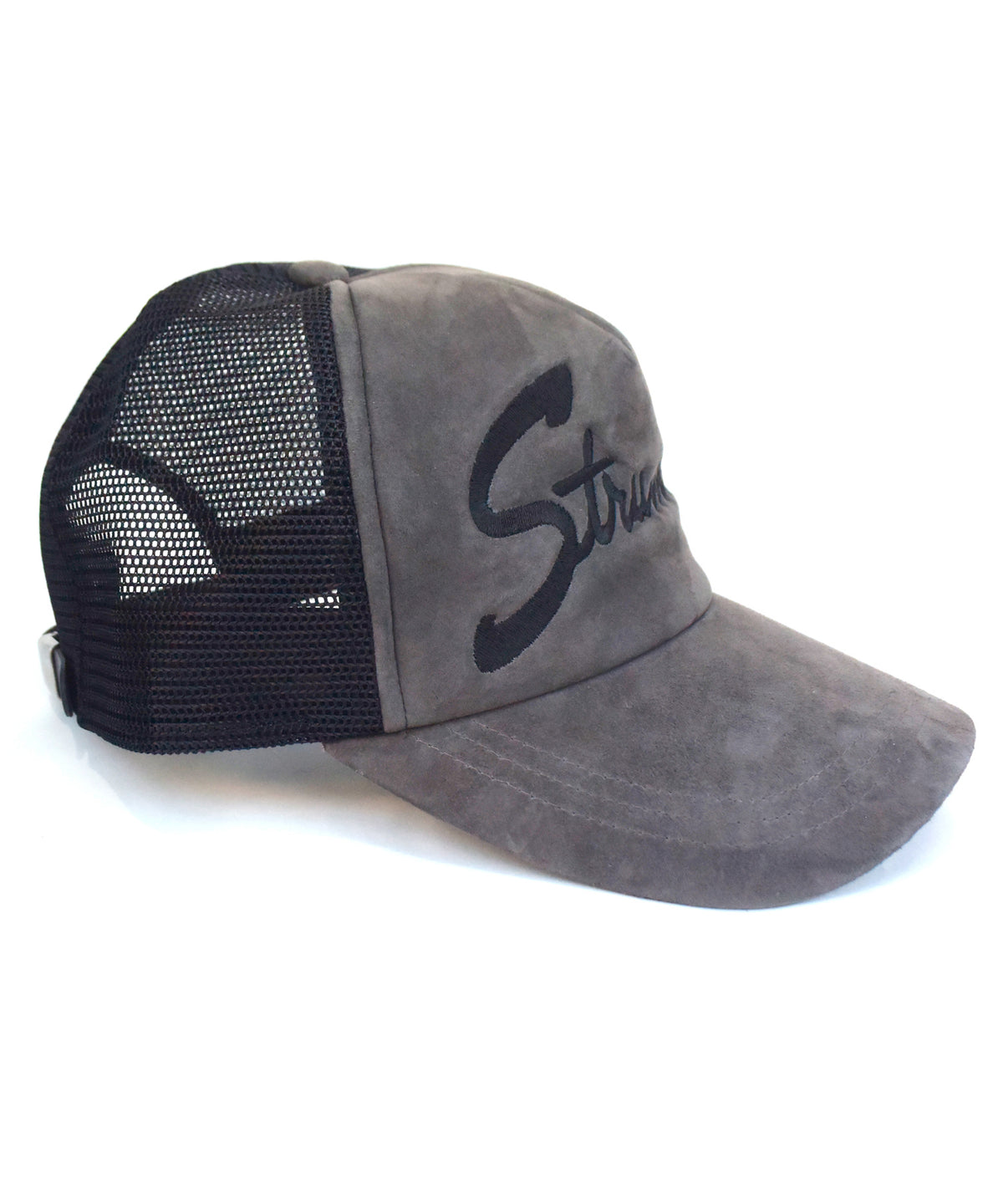 Strummer Leather Cap / GRAY