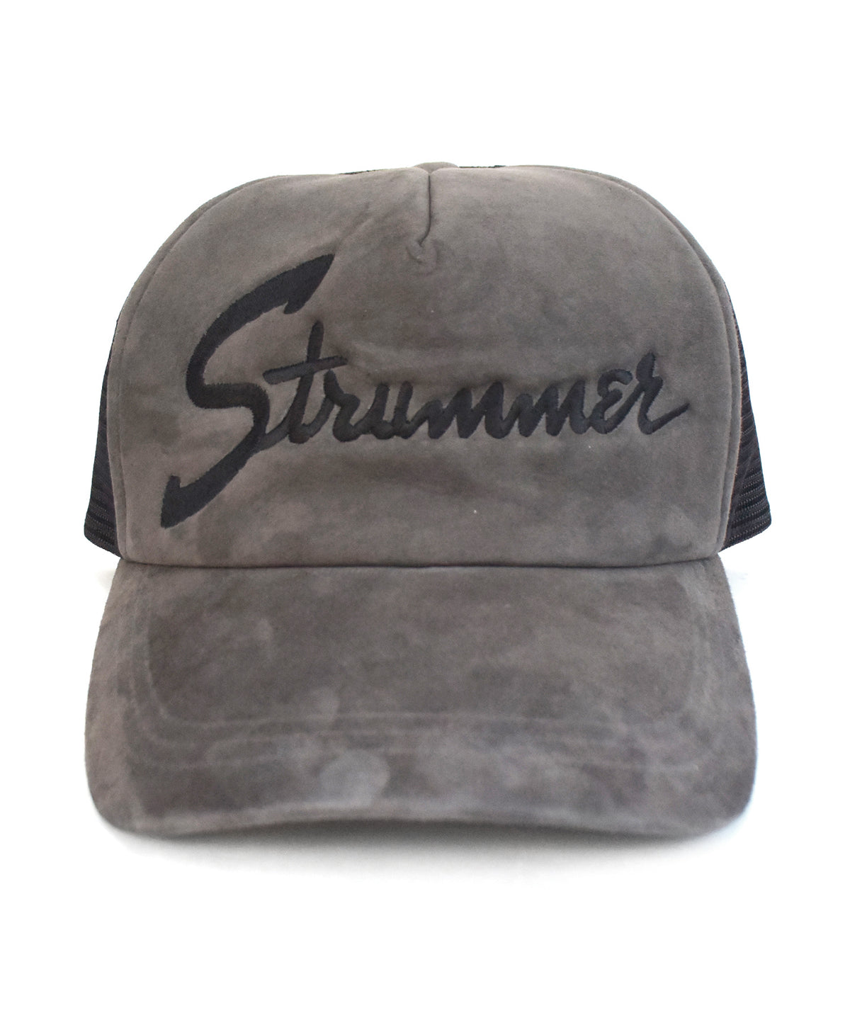 Strummer Leather Cap / GRAY