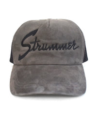 Strummer Leather Cap / GRAY