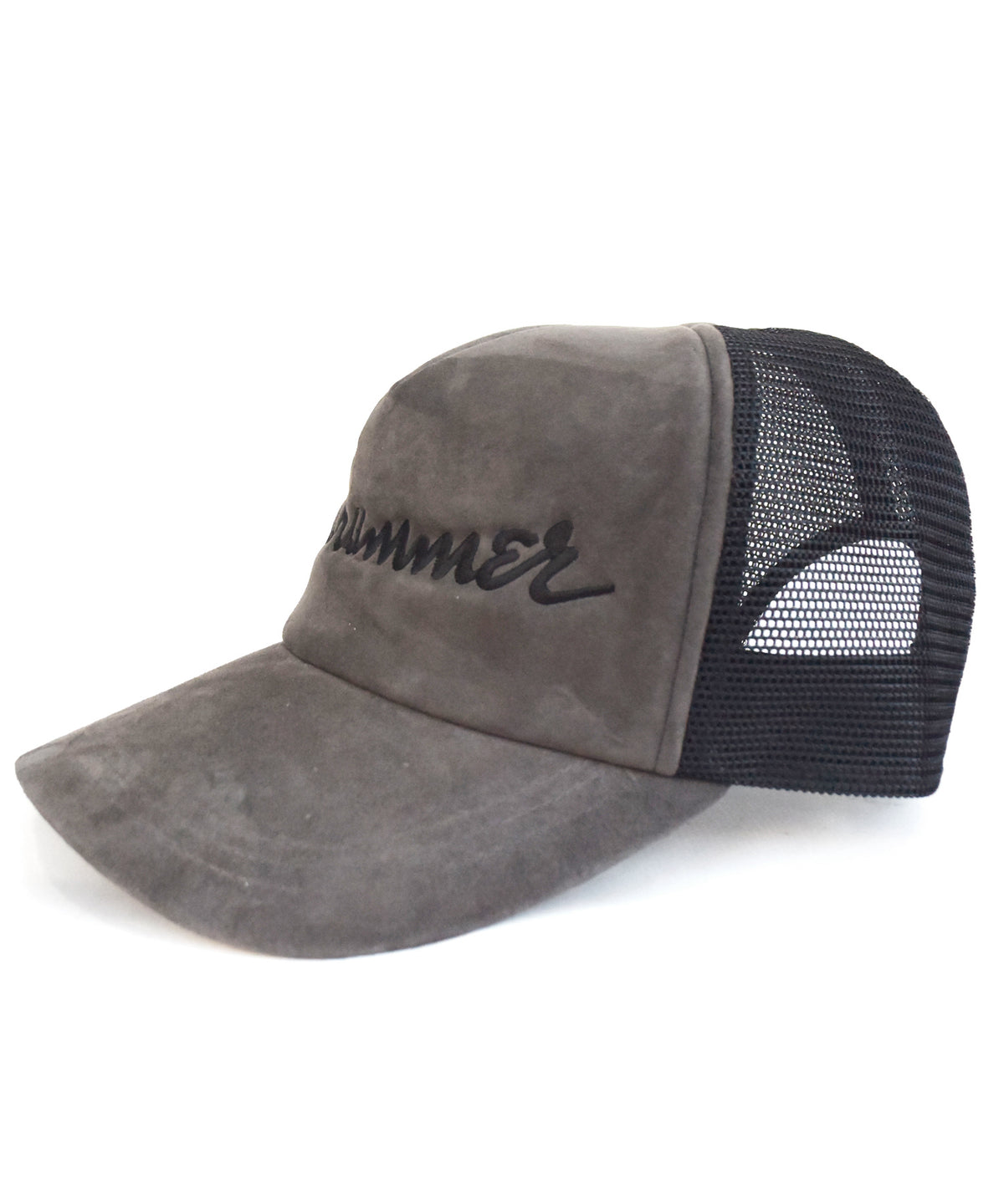 Strummer Leather Cap / GRAY
