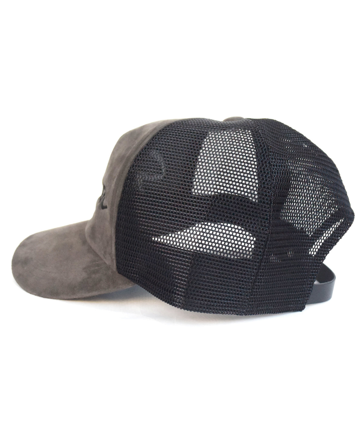 Strummer Leather Cap / GRAY