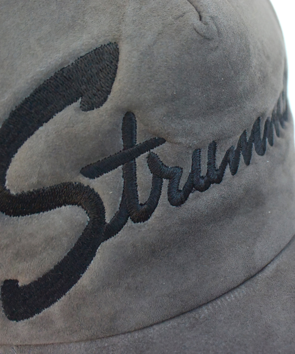 Strummer Leather Cap / GRAY