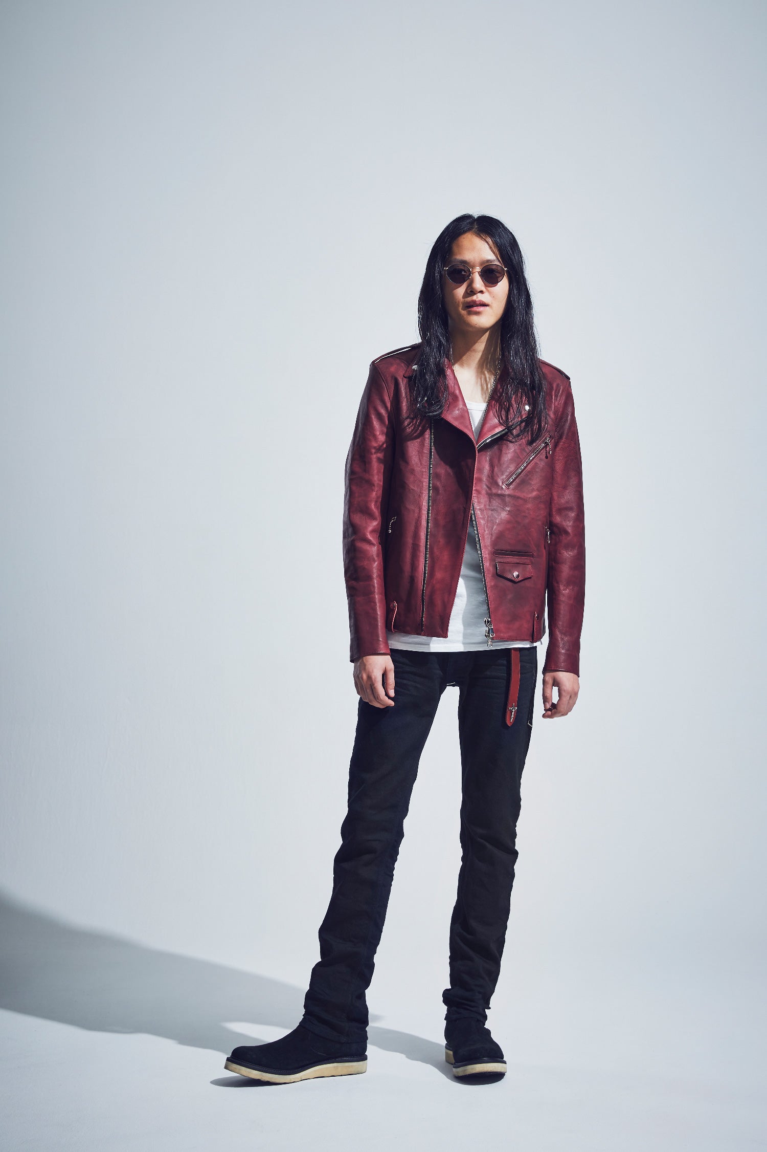 直営店限定】フルタンニン鞣し カーフスキン Burning dyed - 燃焼製品