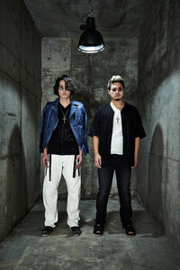 Stripe Cotton Leno Cloth Open-necked Short-Sleeve Shirts / BLACK