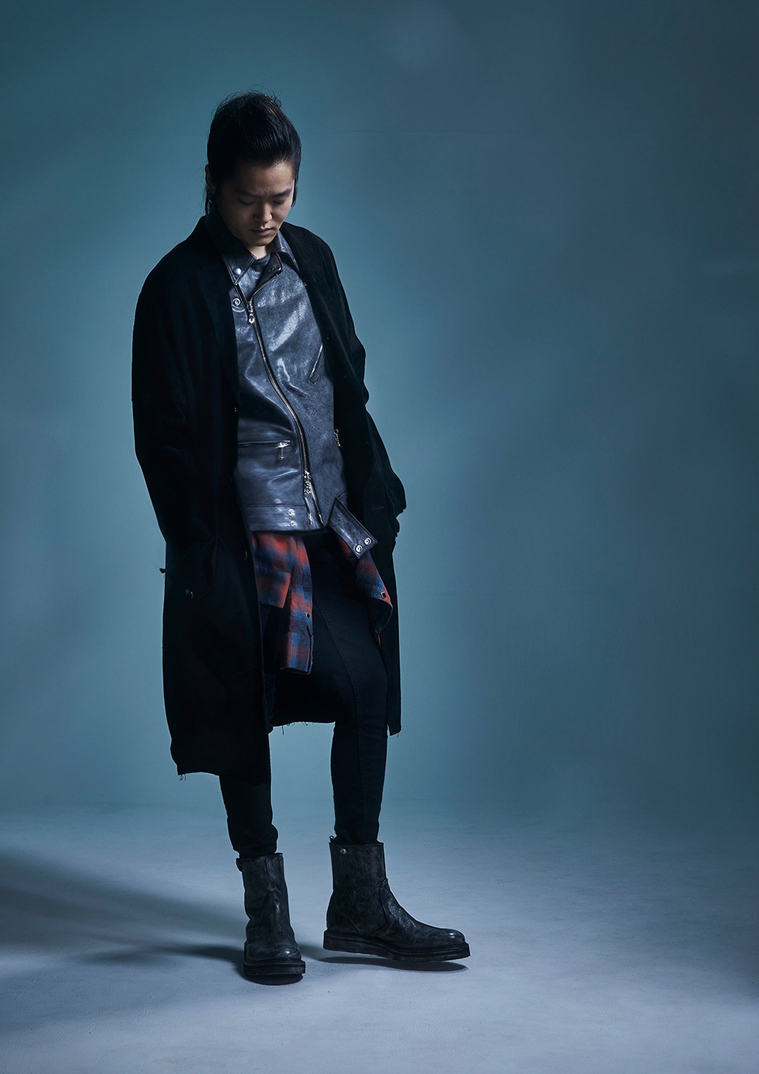 フルタンニン ピット鞣し シュリンク ホースハイド WAX仕上げ シングル