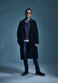 12.5oz オーガニックコットン ストレッチデニム TIGHT JOE タイトストレート ワンウォッシュ - INDIGO