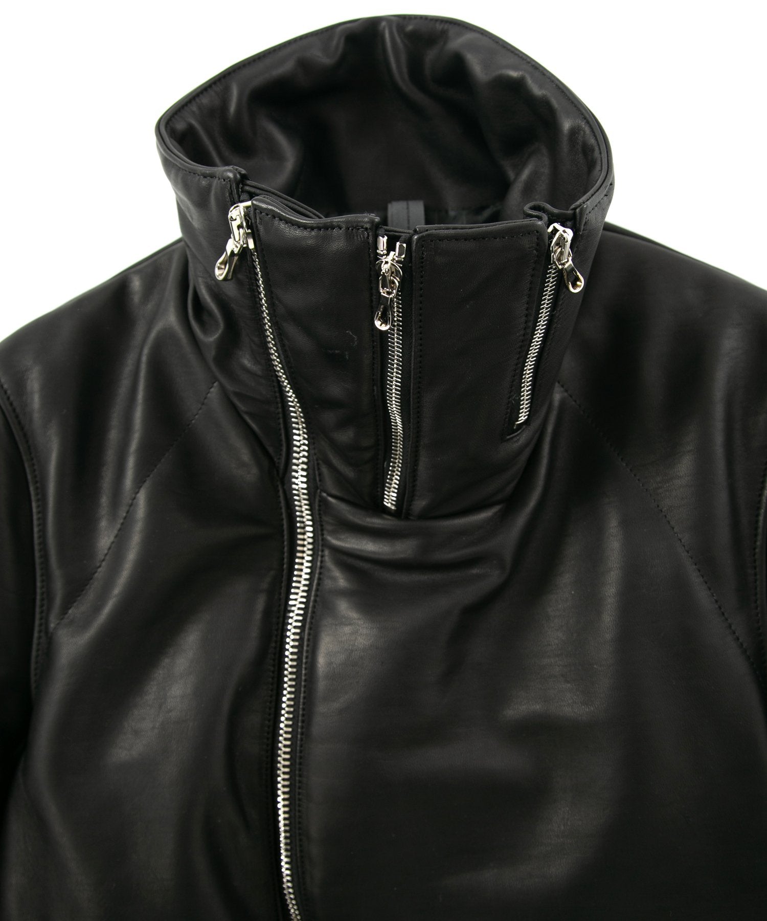 Load image into Gallery viewer, French Horse hide &quot;TUAREG&quot; Highneck Down Blouson