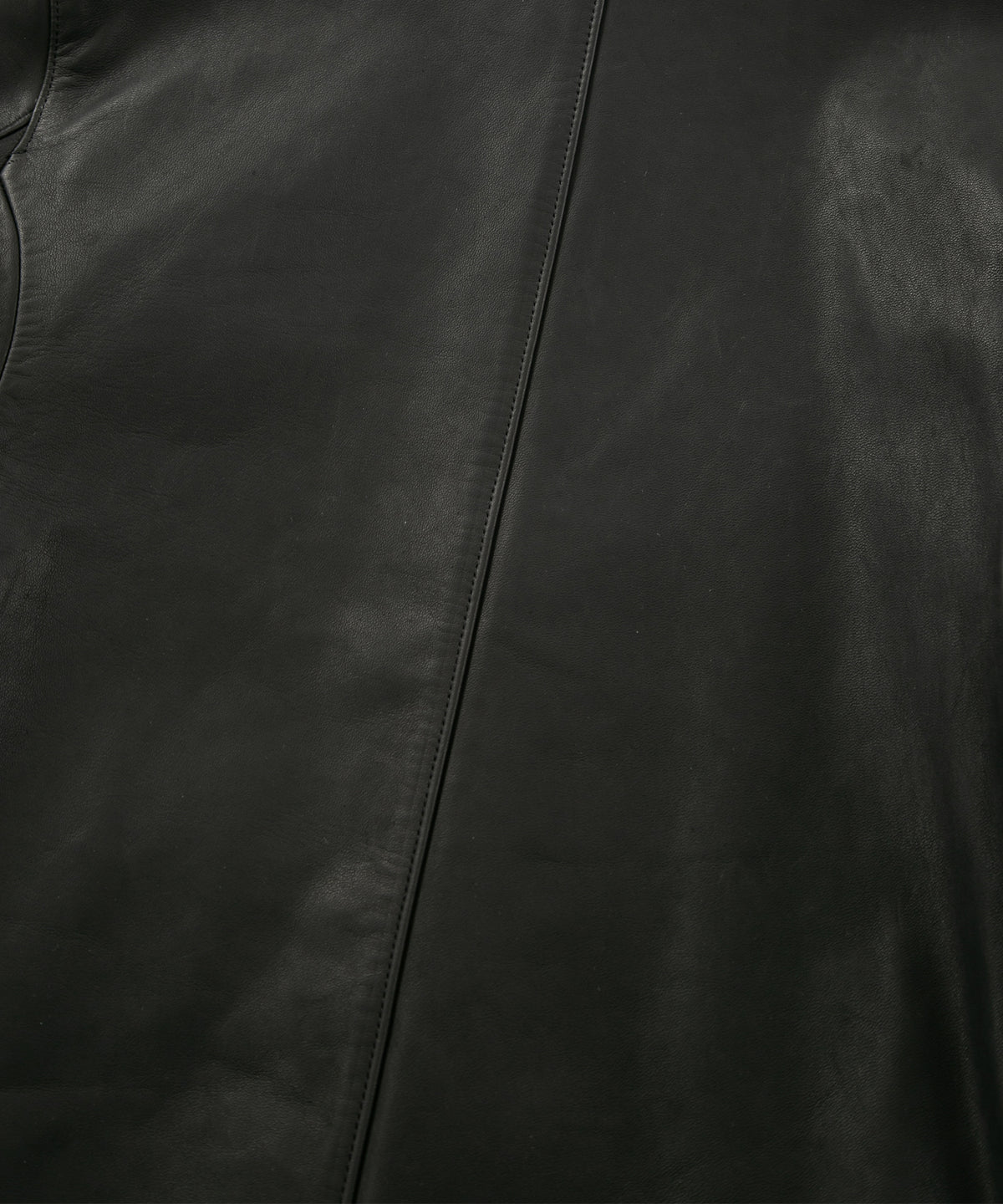 フランスホースハイド JAY セミシングルライダースジャケット - BLACK