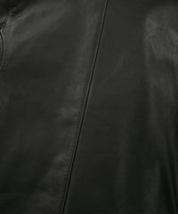 フランスホースハイド JAY セミシングルライダースジャケット - BLACK