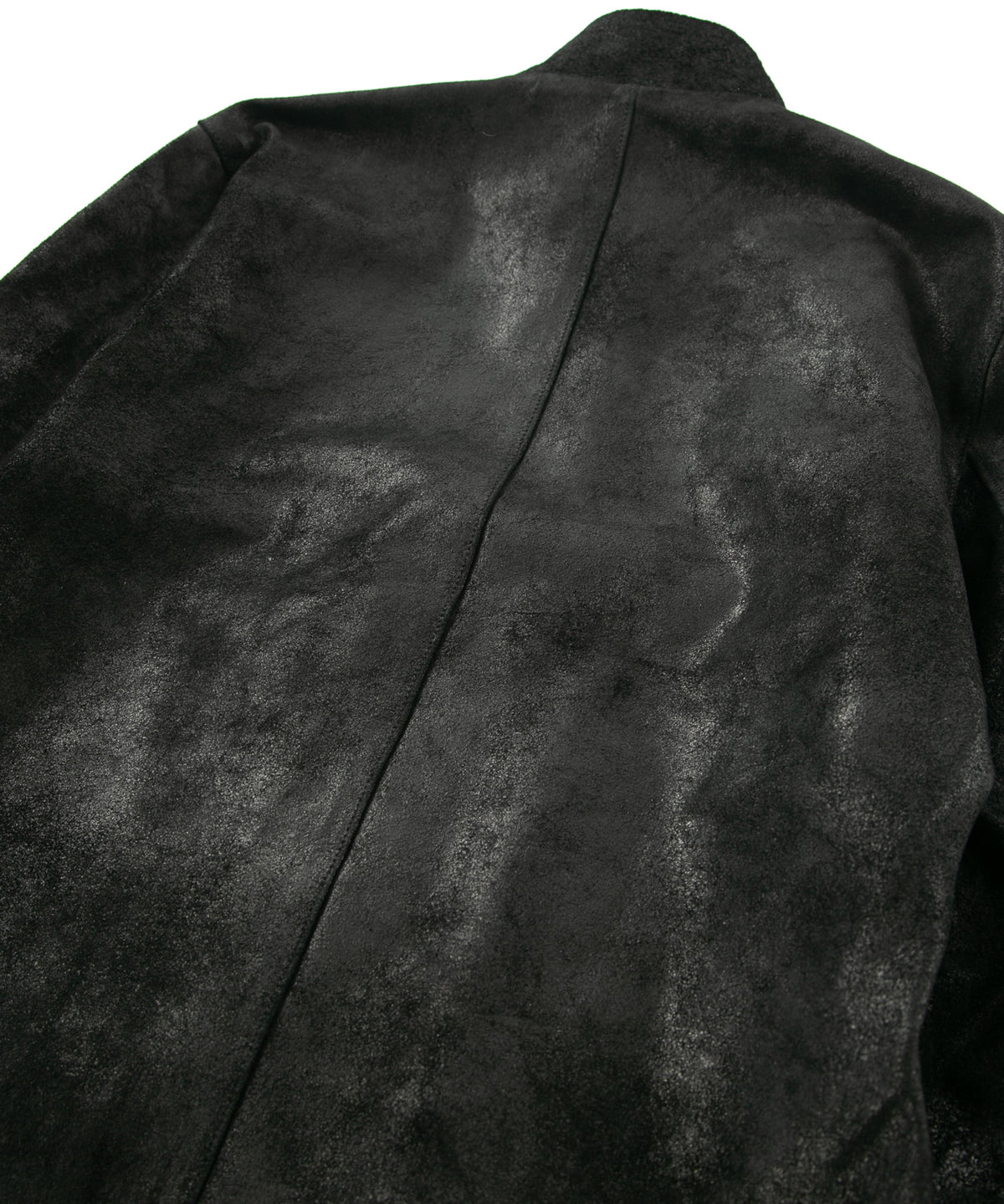 ジャパンカウ グレージングスエード TRAMPER トランパーコート - BLACK