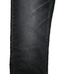 11oz オーガニックコットン ストレッチデニム TIGHT JOE タイトストレート ユーズド加工 - BLACK