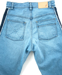 12.5oz オーガニックコットン ストレッチデニム GRAND BUGGY バギー ジーンズ - INDIGO USED