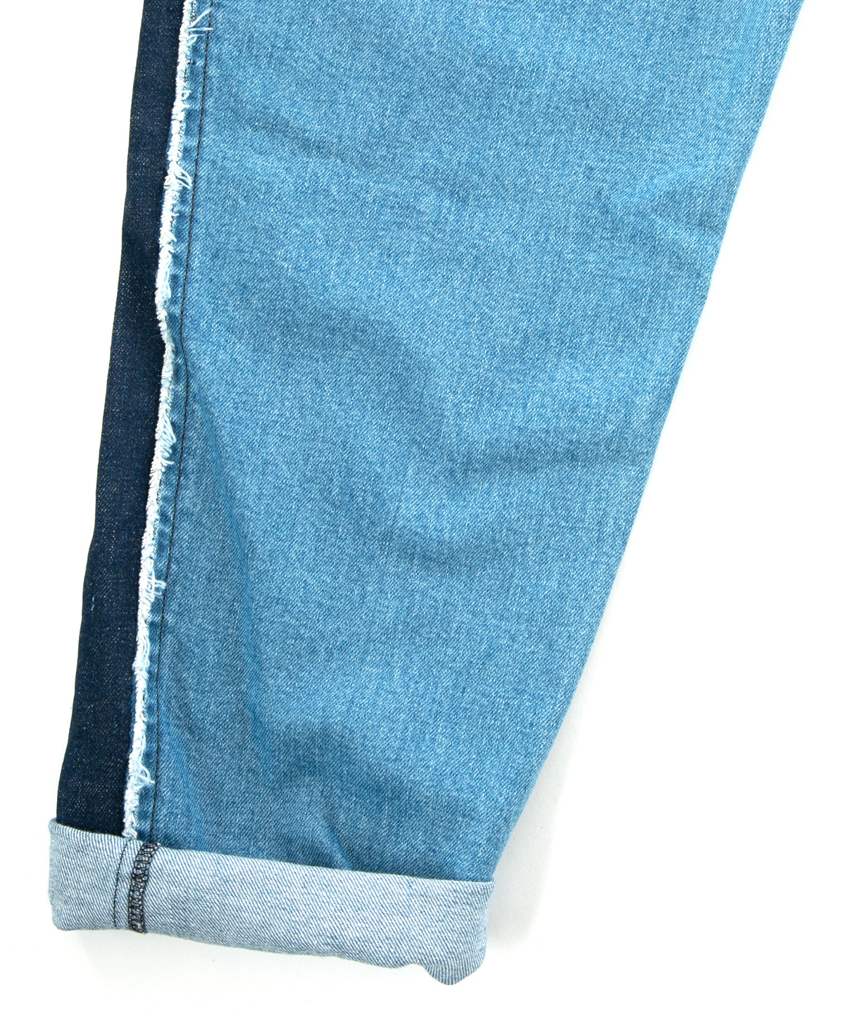 12.5oz オーガニックコットン ストレッチデニム GRAND BUGGY バギー ジーンズ - INDIGO USED