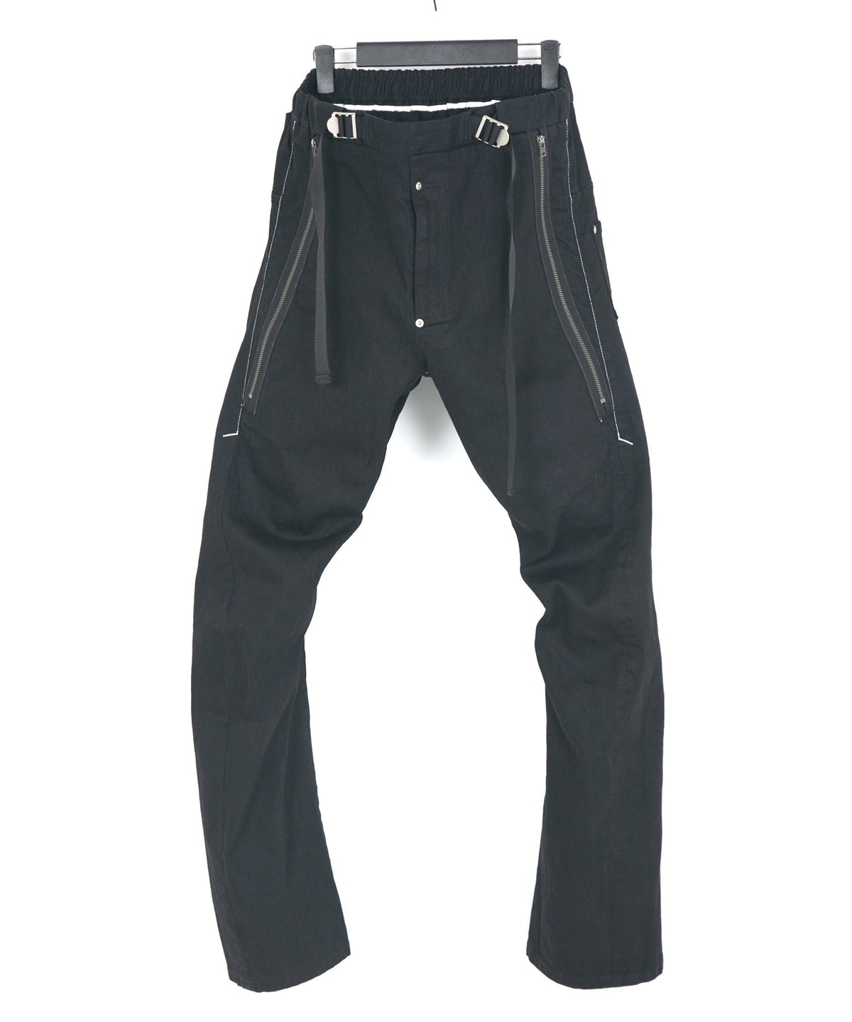 10oz オーガニックコットン ストレッデニム Easy Lyla 3D イージーワイド - BLACK