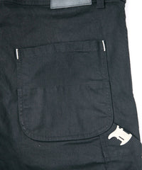 10oz Organic Cotton Stretch Denim "Over Drive" Engineer Coverall - BLACK
