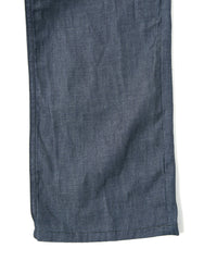 6oz Organic Cotton Denim Single Riders Coveralls - INDIGO