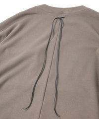Stretch Cotton Polyester Knit Backside Velor finish Sweat Shirts - OLIVE