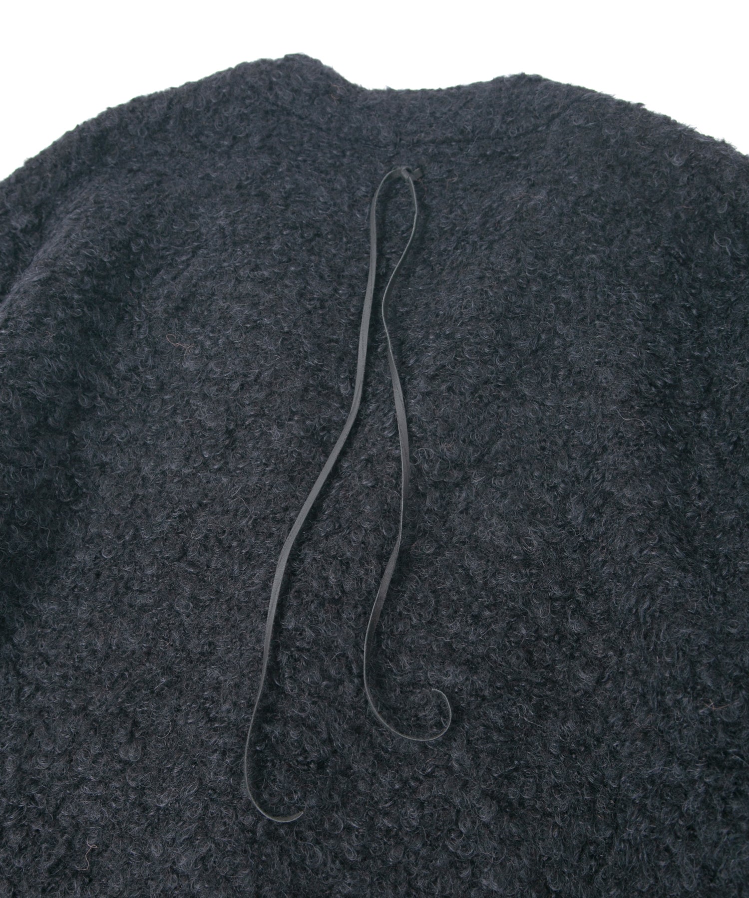 ループ ツイード ニット ロングカーディガン - BLACK – STRUM OFFICIAL