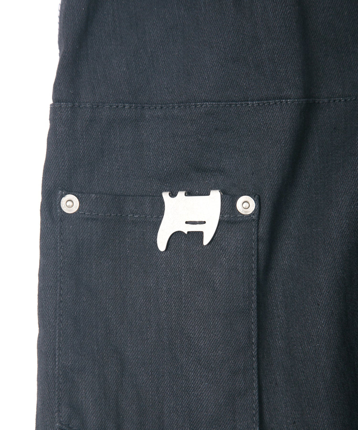 10oz オーガニックコットン ストレッデニム Easy Lyla 3D イージーワイド - BLACK