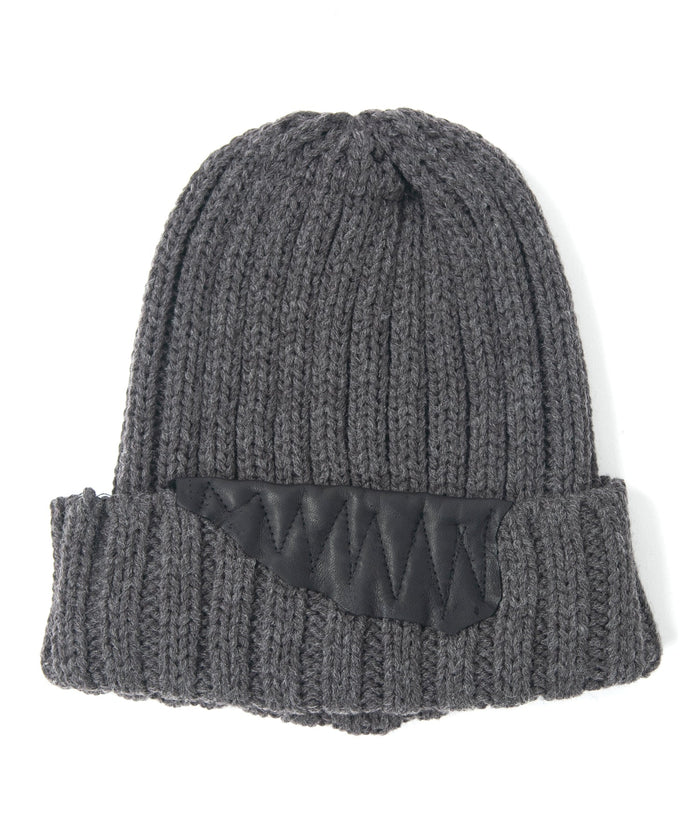 Wool Acrylic Low Gauge Rib Knitting Cap - CAHRCOLE