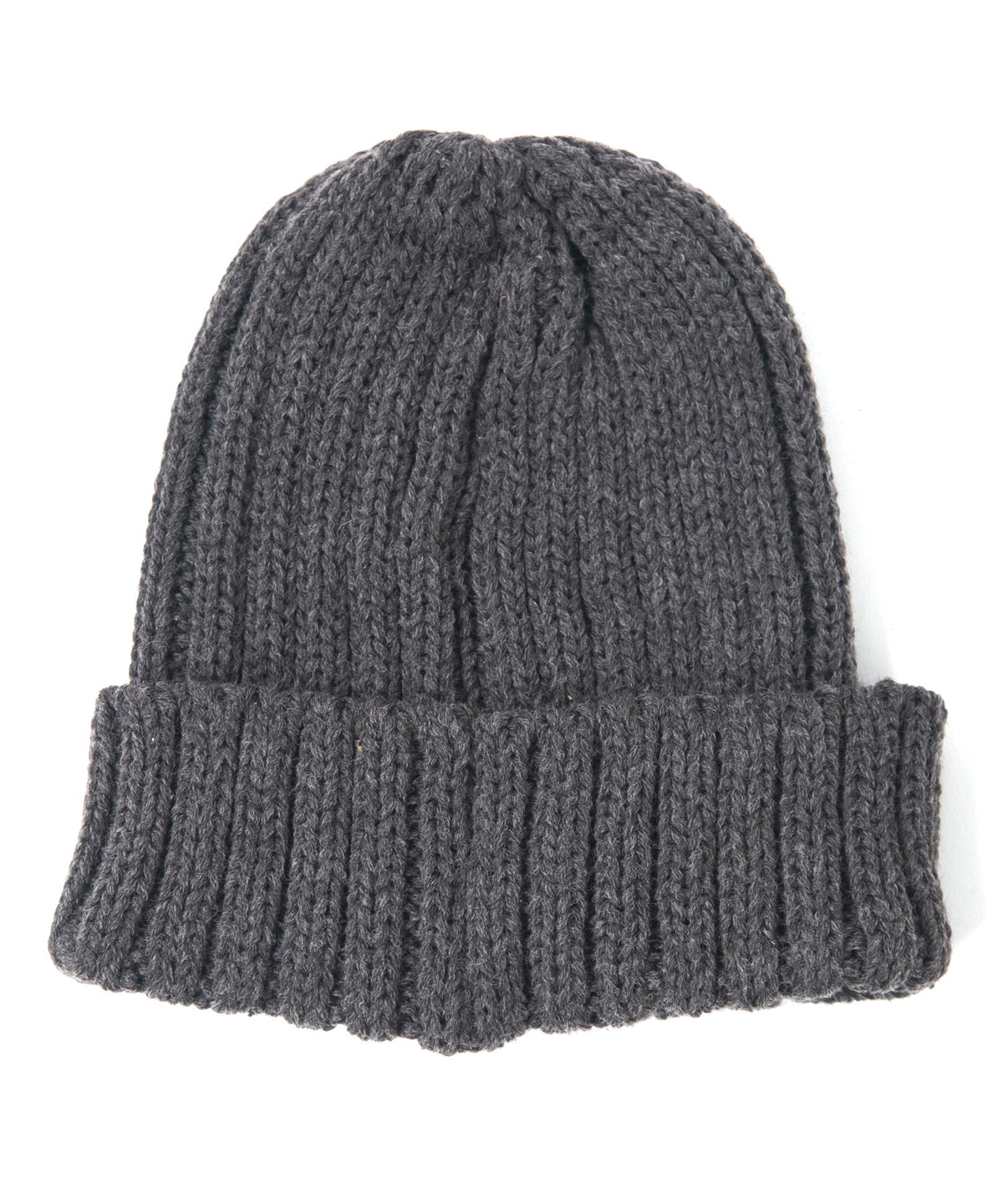 Wool Acrylic Low Gauge Rib Knitting Cap - CAHRCOLE