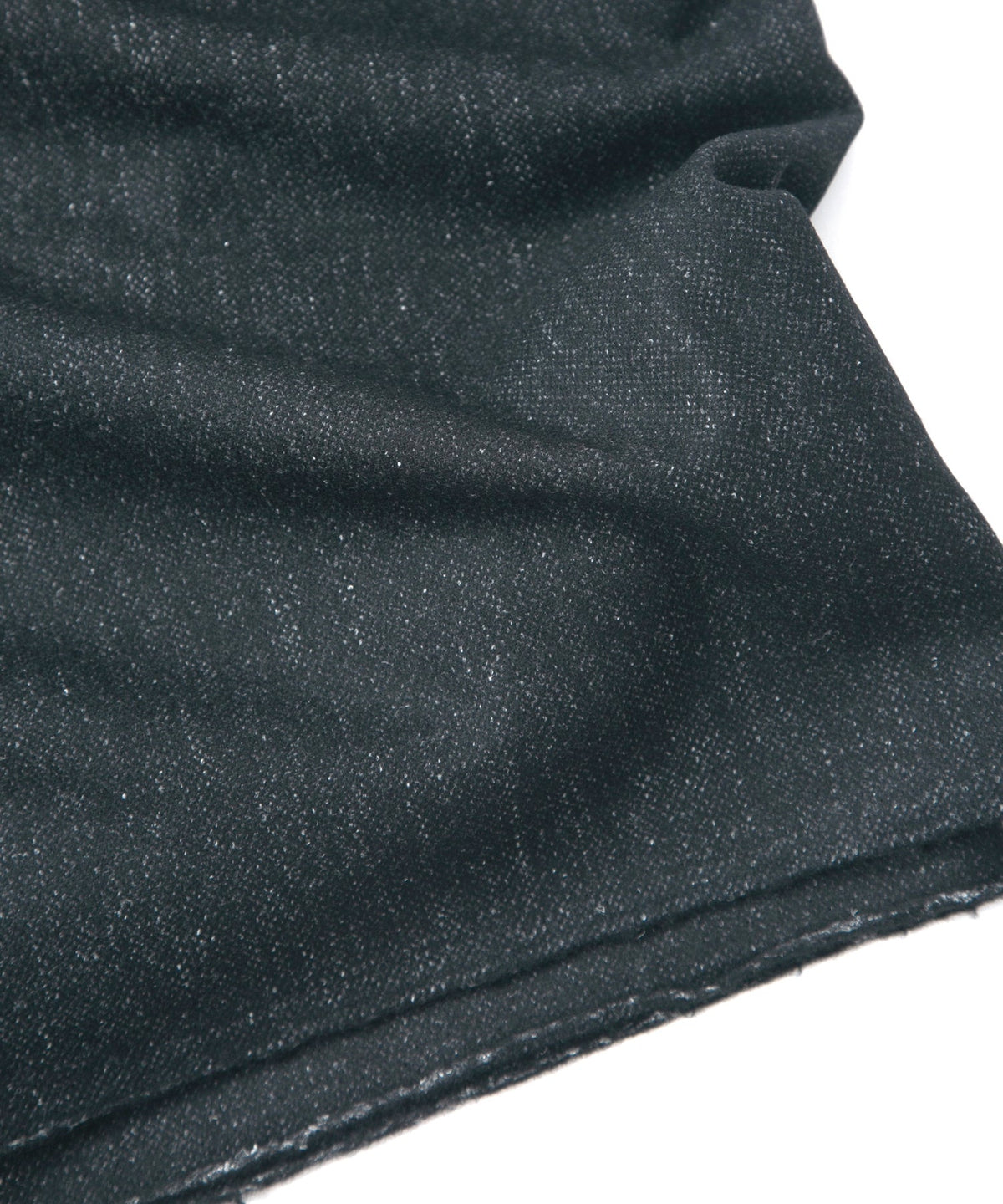 Wool Hemp Felting Stole - BLACK