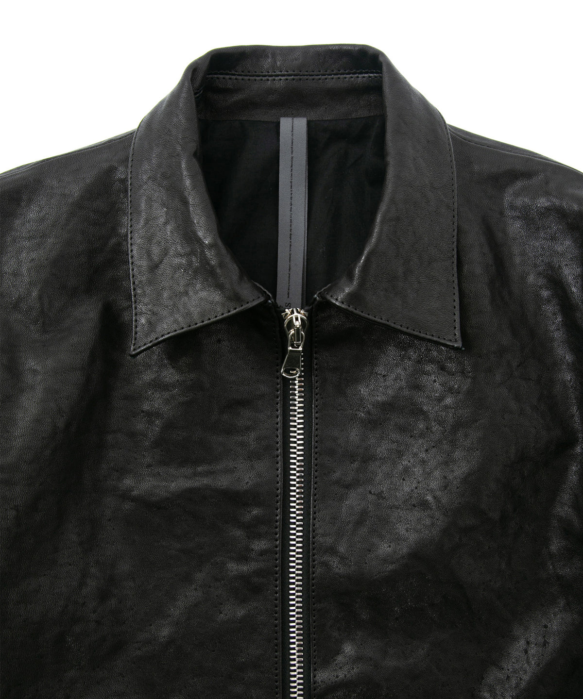 Pit Vegetable Full Tanned Shrunk Horse hide Single Riders VINCENTS - BLACK