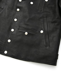 Domestic Calf Skin Napoleon Double Riders / BLACK