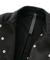 Domestic Calf Skin Napoleon Double Riders / BLACK