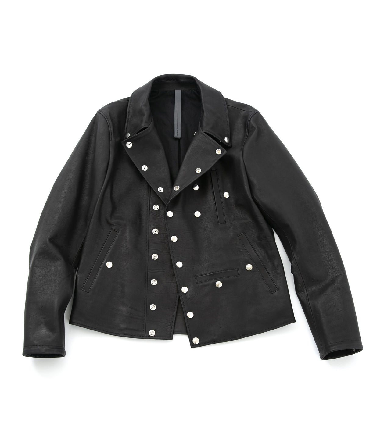 Domestic Calf Skin Napoleon Double Riders / BLACK