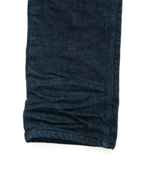12.5oz オーガニックコットン ストレッチデニム TIGHT JOE タイトストレート ワンウォッシュ - INDIGO